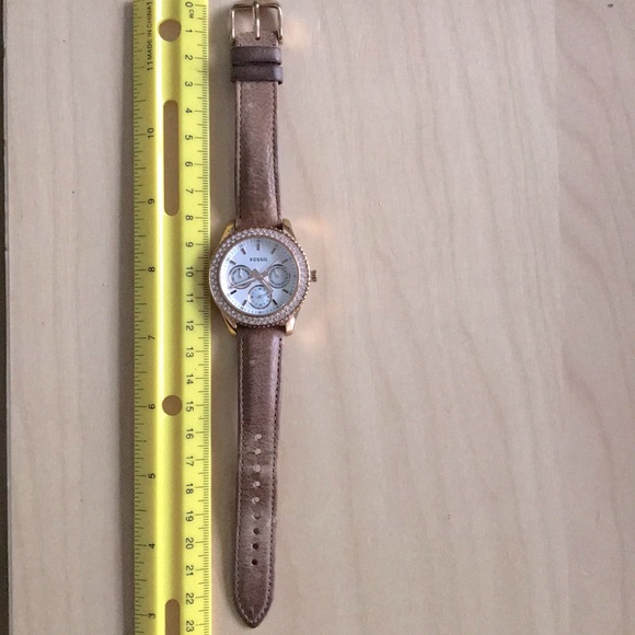 FOSSIL Stella Watch ES3104 GoldR/Swarovski Crystal - Picture 8 of 8